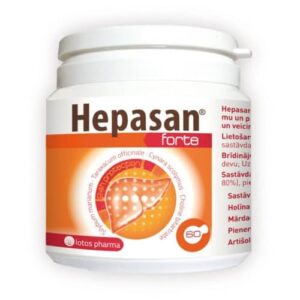 Hepasan Forte, 60 kapsulas