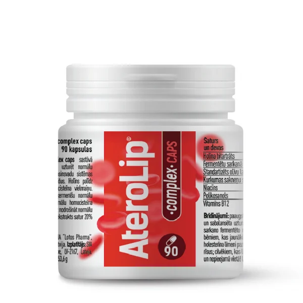 AteroLip_Complex-Caps-N90_Sirds-un-asinsvadu-veselibai