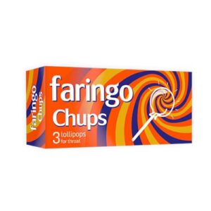 Faringo Chups, 3 pastilas