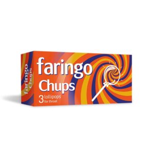Faringo chups sausam klepum