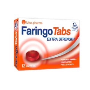 Faringo Tabs, 12 pastilas