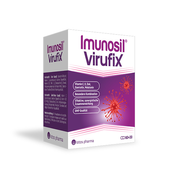Imunosil Virufix imunitātei organisma stiprināšanai Lotos Pharma