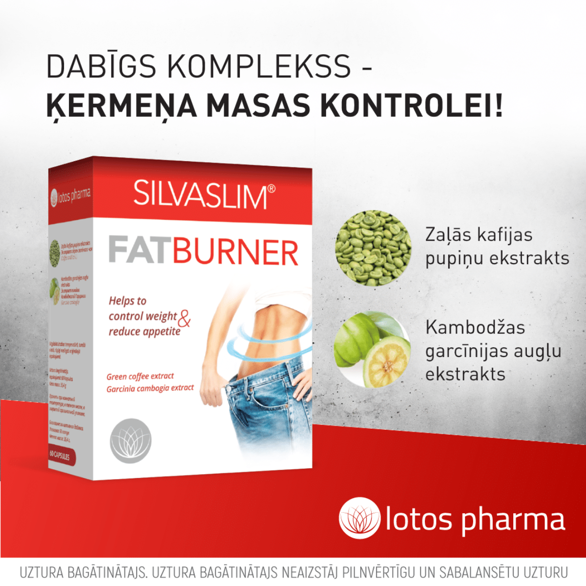 SilvaSlim Fat Burner svara kontroleo