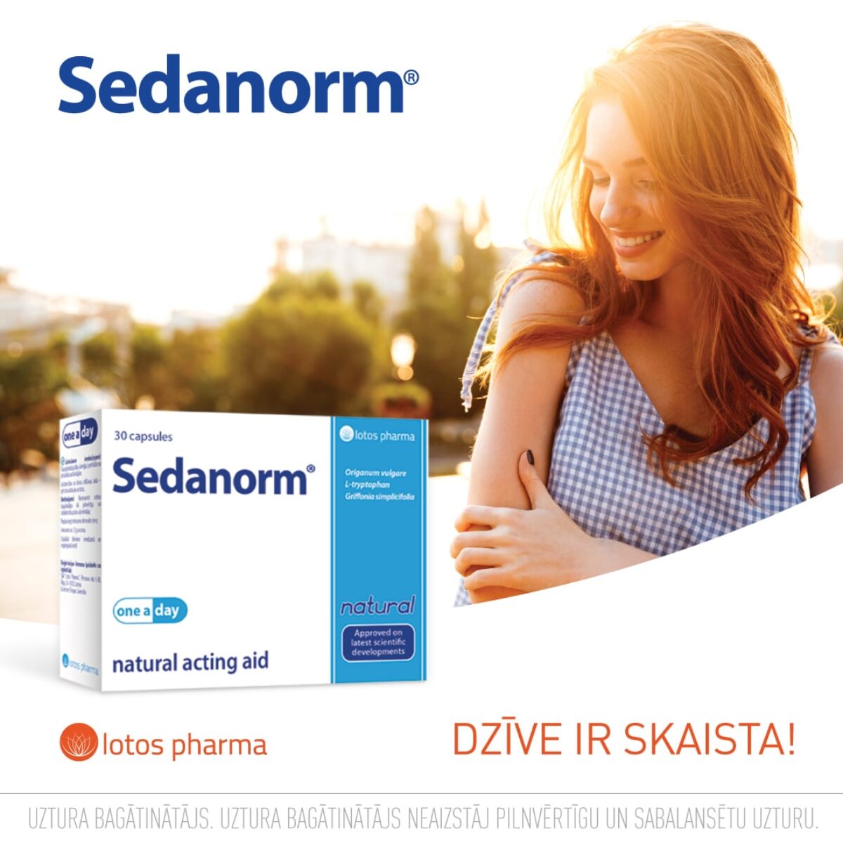 Sedanorm depresijas uzveikšanai