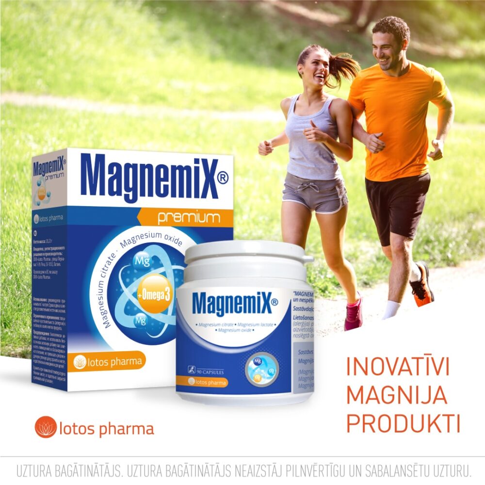 Papildu magnija avots Magnemix