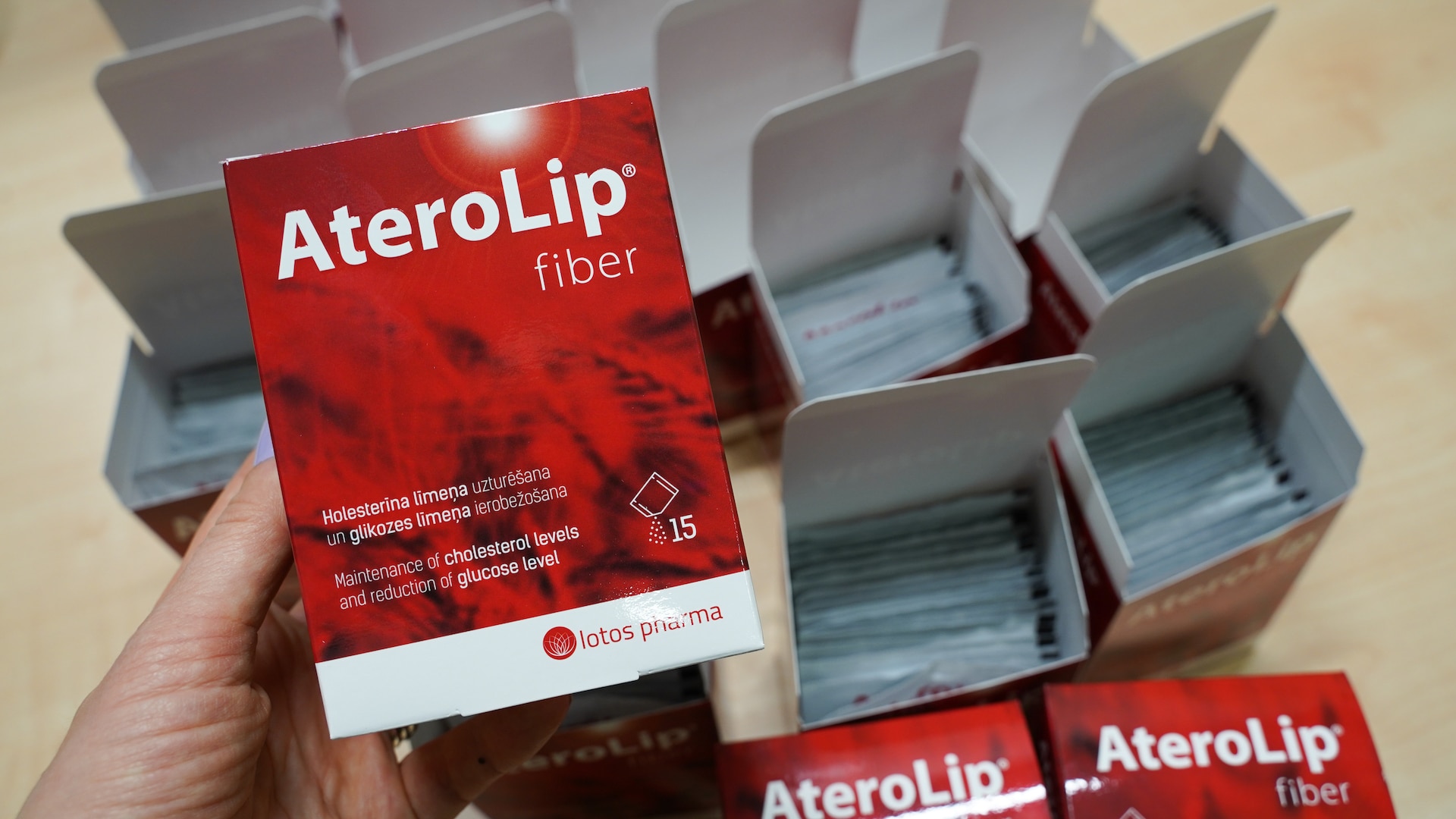 AteroLip Fiber holesterīna kontrolei