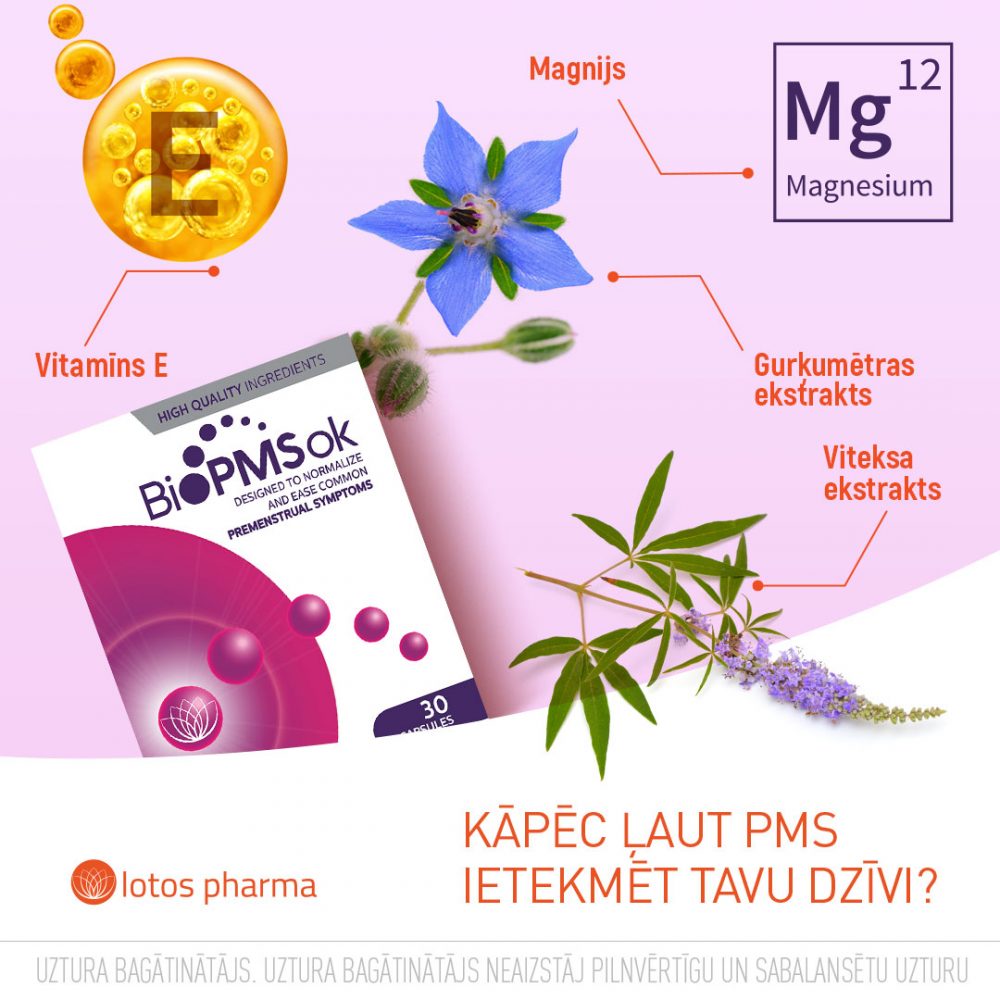 BiPMSok kvalitatīvs produkts PMS