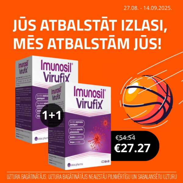 1+1 Imunosil Virufix, капсулы, 60+30 шт.