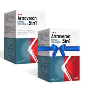 1 +1 Artroveron® 5in1 complex with Omega-3 N90