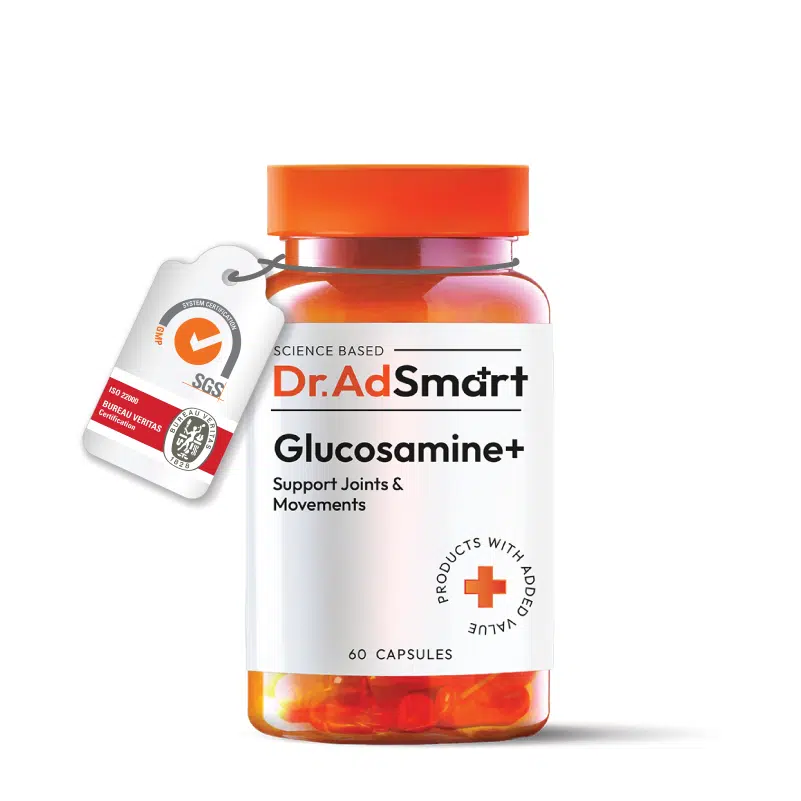 Dr.AD Smart_Glucosamine+ N60_ar sertifikātu Dr.AD-Smart_Glucosamine