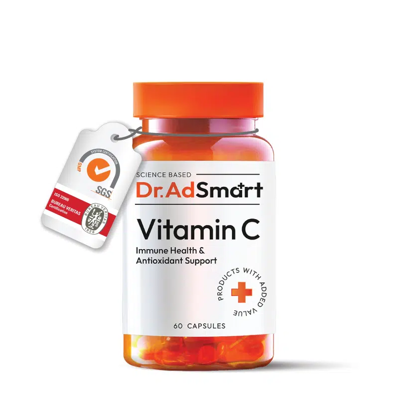 Dr.AD Smart_Vitamin C N60_ar sertifikātu Dr.AD-Smart_Vitamin-C-N60