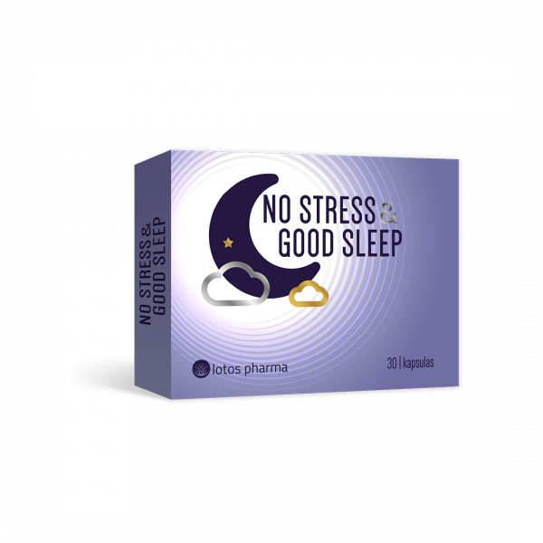 no stress & good sleep