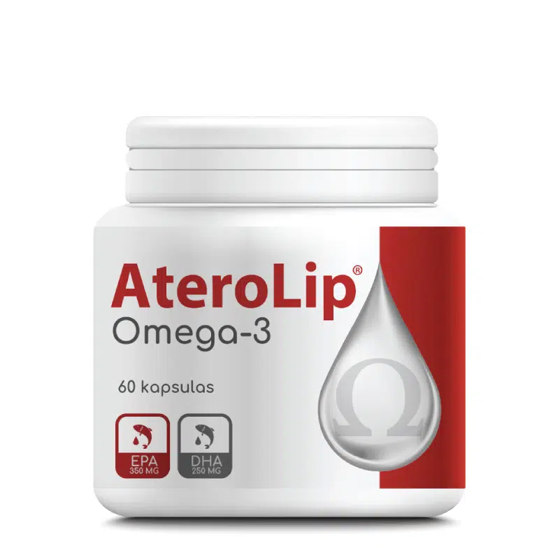 AteroLip_Omega-3_Sirds un asinsvadu veselībai aterolip omega-3